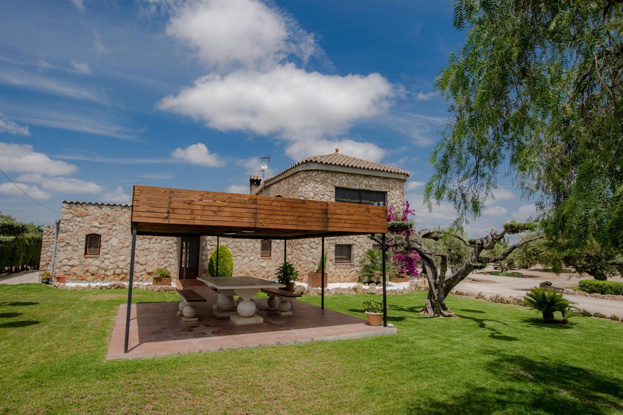 Villa Rural Avril Camarles Extérieur photo